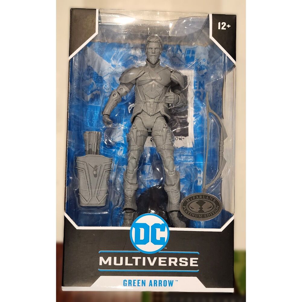 McFarlane Toys DC Multiverse Green Arrow Injustice 2 Platinum Edition Chase